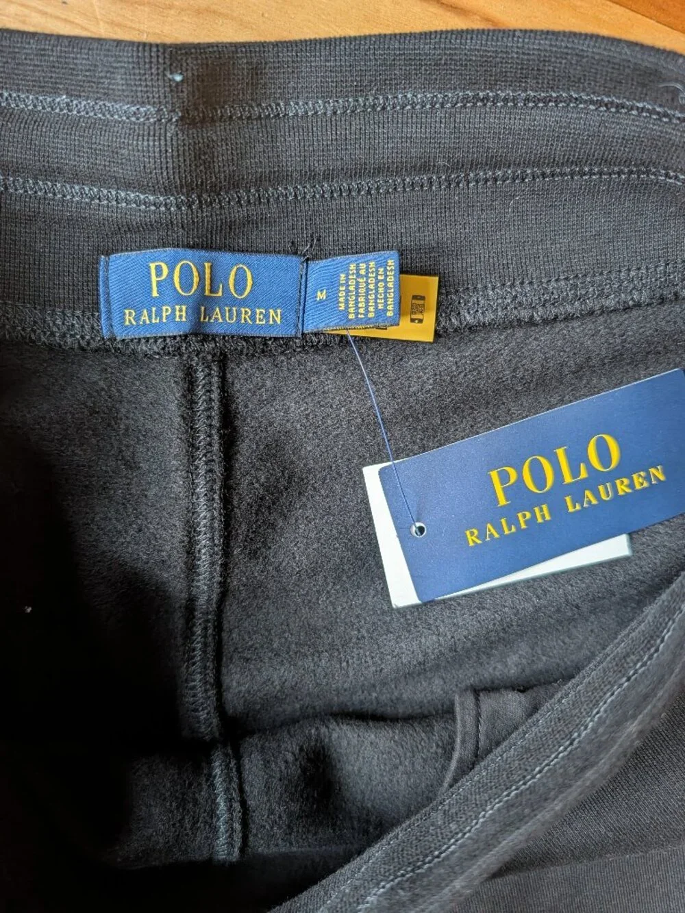 The RL Fleece Sweatpant (Polo Black) Medium